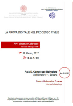 La prova digitale nel processo civile