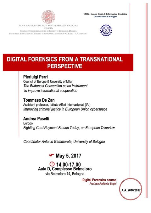 digital forensics from a transnational perspetive
