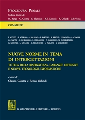 Nuove norme in tema di intercettazioni