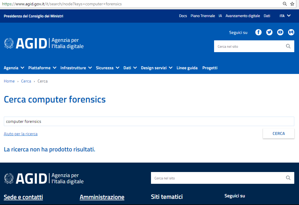 certificazione computer forensics