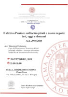 seminario diritto d'autore colarocco vincenzo unibo